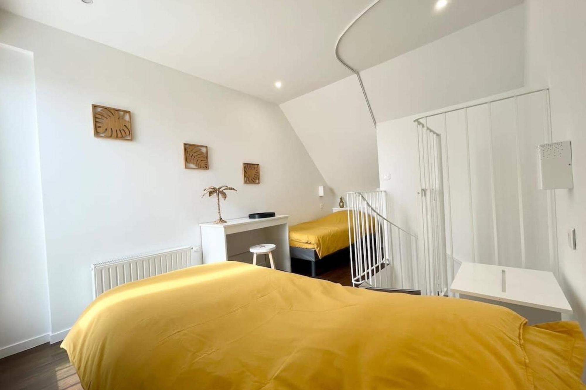 Maisonnette De Charme Refaite A Neuf Vue Mer Guidel Exterior photo