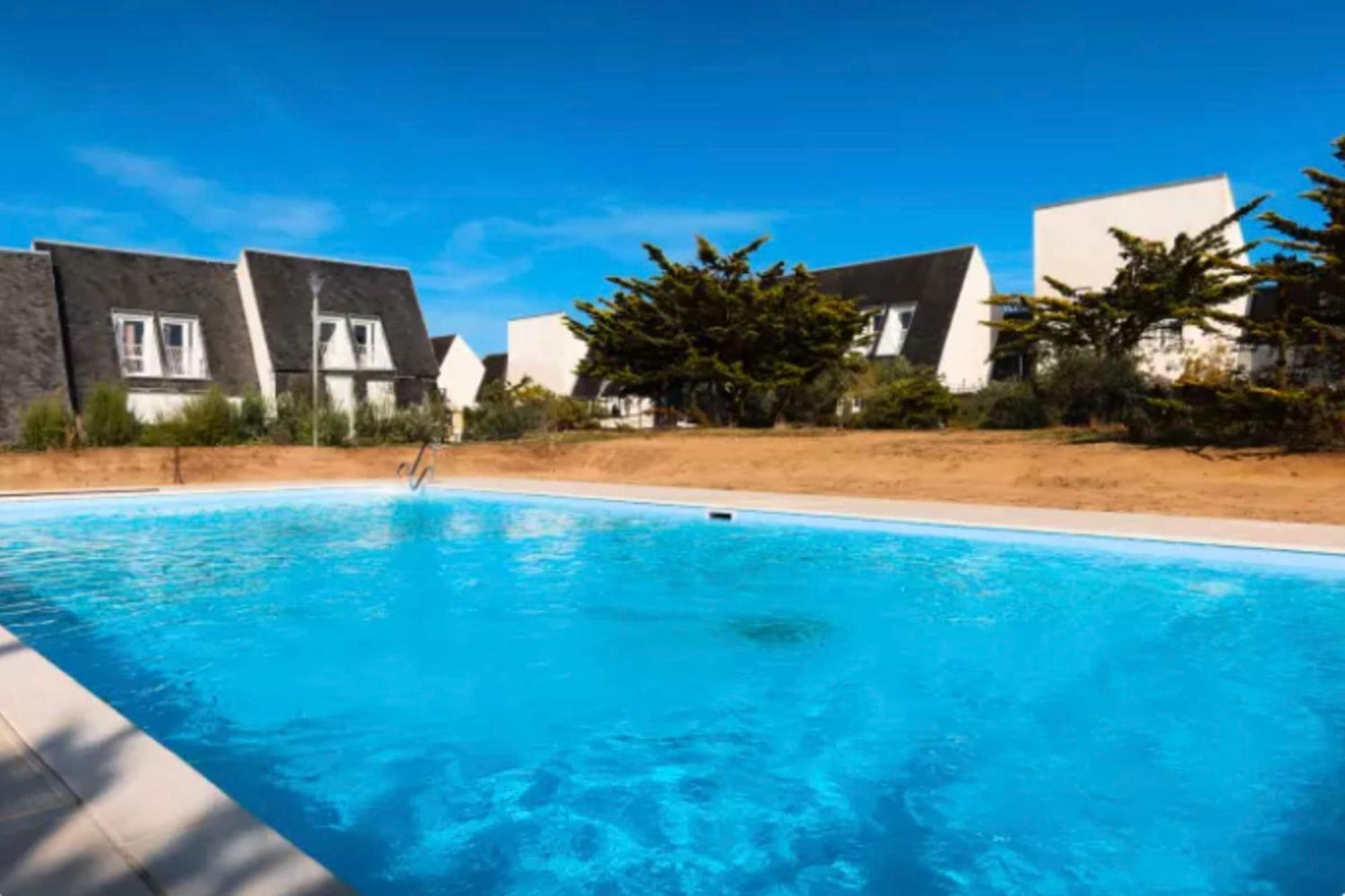 Maisonnette De Charme Refaite A Neuf Vue Mer Guidel Exterior photo